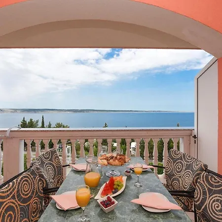 Gemuetliches Mit Meerblick Vom Privaten Balkon Apartman